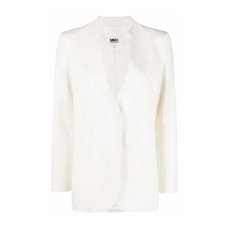 MM6 Maison Margiela Jakke Hvid, Dame