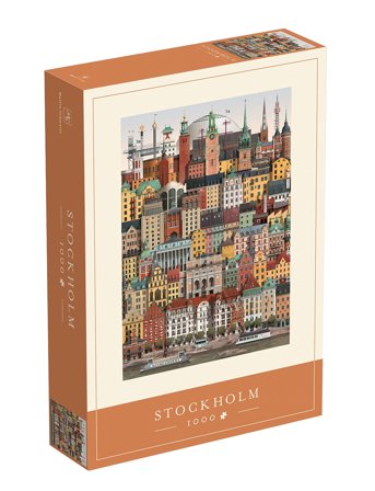 Stockholm Jigsaw Puzzle Martin Schwartz