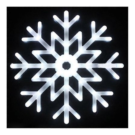 40 cm LED Snefnug Flerfarvet Lys Vedhæng