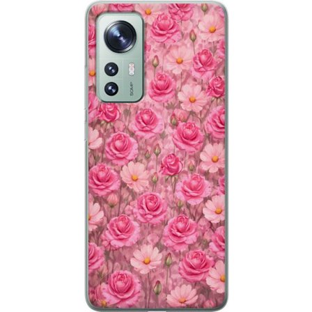 Kompatibelt Mobildeksel til Xiaomi 12 Petal Reverie Blush Rose