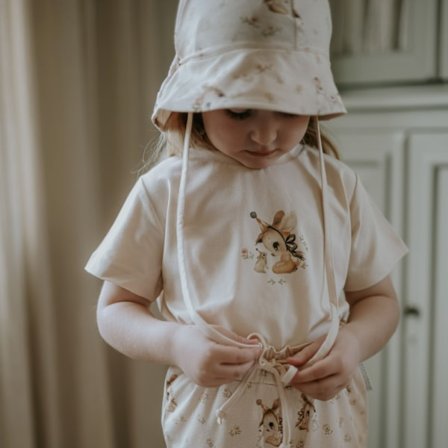 Bambu Solhatt Stella Puder 10m-2 år - Geggamoja