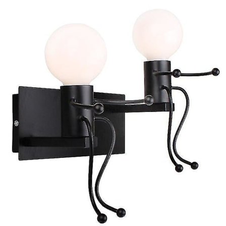 Menneskeformet Kreativ LED Vegglampe Innendørs