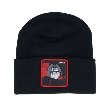Capslab - Svart cuff Beanie - Naruto Itachi Beanie Black Cuff @ Hatstore