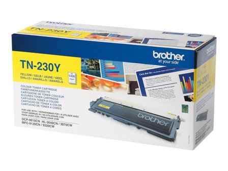 Brother Toner TN-230 Y, TN-230Y, gul, singelförpackning - Lyreco - Toner och bläck - Tonerkassetter - Toner Brother