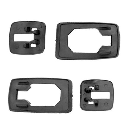 4 stk. Forreste Bageste Udvendige Dørhåndtag Pakningssæt til Golf III 3 Cabriolet Variant 1H 1991-1999 165703120 1H0837209