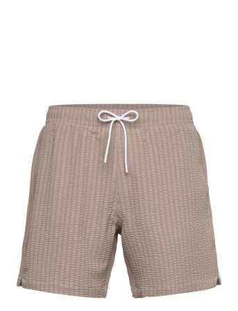 Abercrombie & Fitch | Pull-On Wide Seersucker Swim Trunk | XS