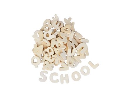 PLAYBOX Träbokstäver 300/fp - Lyreco - Skola och förskola - Hobbymaterial - Pyssel - Trä