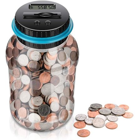 Digital myntbank, Amago grisbank, stor grisbank, barns digitale myntbank - som gave til jul