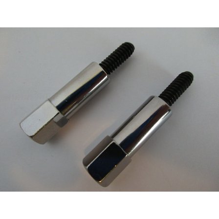 8-pack Krom Ventilkåpa Bult Set för Chevrolet 283 305 327 350 38