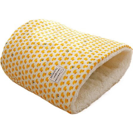 Bærbar Uteseng for Katt, Isolerende Varm Sekk, Koselig Sovepose for Små Kjæledyr om Vinteren