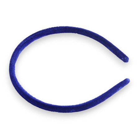 Smal 1 cm Sammet Känsla Flickor Diadem Hårband Huvudband