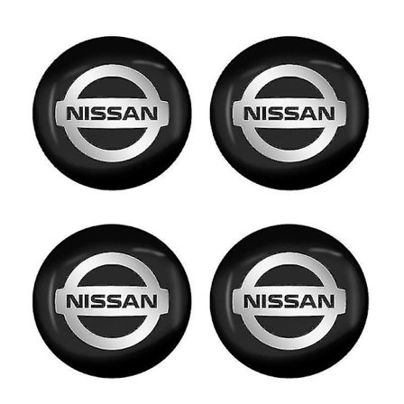 4 stk. Bil Logo Felg Senter Nav Kapsler Klistremerke Dekal For Nissan X Trail T32 T31 Qashqai J11 J10 Tiida Teana Navara Juke Bil Styling