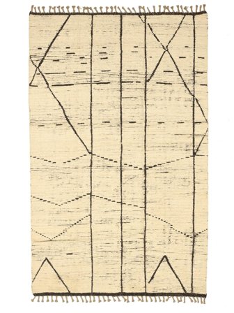 Annodato A Mano Berber Style Tappeto 166X259 Di Lana