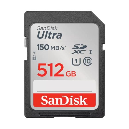 Sandisk Ultra - flashminnekort - 512 GB - SDXC UHS-I