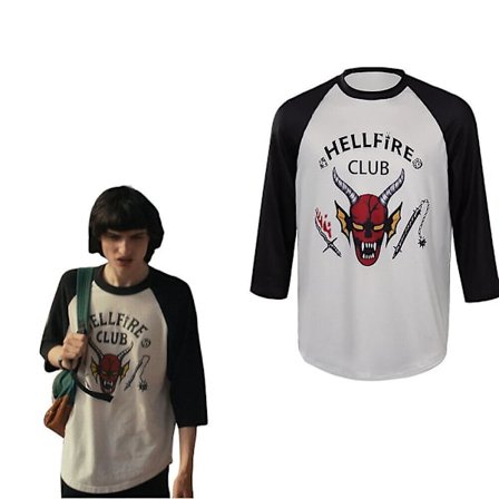 Stranger Things Hellfire Club T-paita