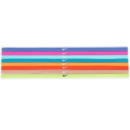 Nike - Multi headband Beanie - 8-pack Skny 403 Indigo/Fuchsia/Tropic Hairbands @ Hatstore