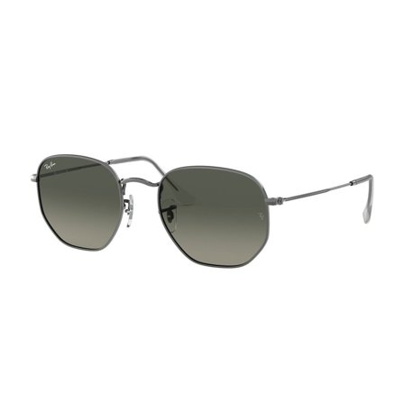 Ray-Ban Hexagonal Flat Lenses - RB3548N 004/71 5421 i Grå Metal