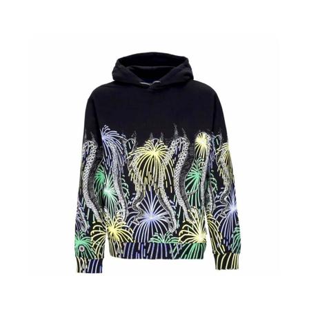 Octopus, Hoodies Zwart, Heren, Maat:S