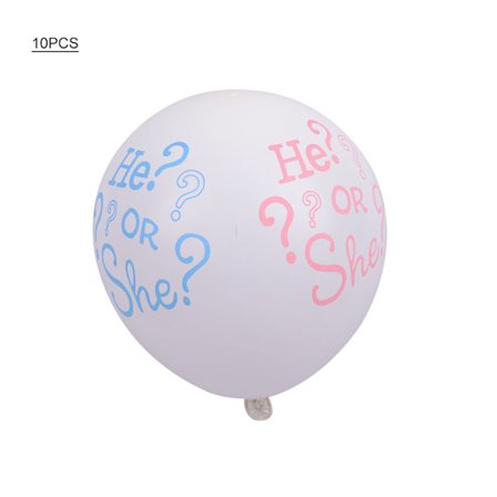 10 Pakke Latex Ballonger for Bursdag Bryllup Jubileum Festdekorasjon