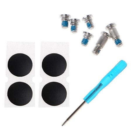 Bottenkåpa Silver Skruvsats för MacBook Pro Retina A1706 A1707 A1708 13" 15" [DB]