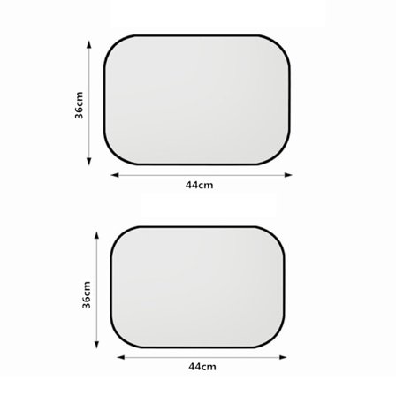 Vindruta solskydd Vikbart bil framfönster solskydd för Mos