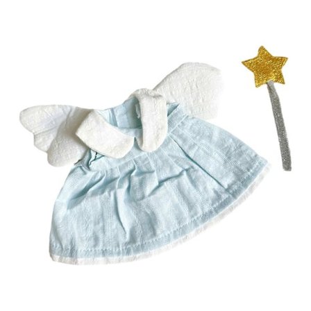 20 cm plysdukke kjole dukketøj blødt til små piger gave DIY tilbehør