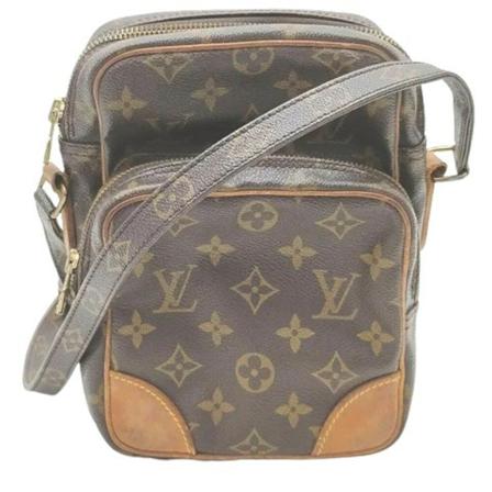 Louis Vuitton Vintage, Pre-owned Fabric louis-vuitton-bags Bruin, Dames, Maat:ONE Size