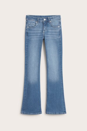Kappahl | Bootcut jeans low waist Ljus denim 134 | Ljus denim