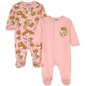 Moschino Branded 2-pack Onesies Sugar Toy Peluche 3-6 Months - Clothing sets - 3-6 months - Pink