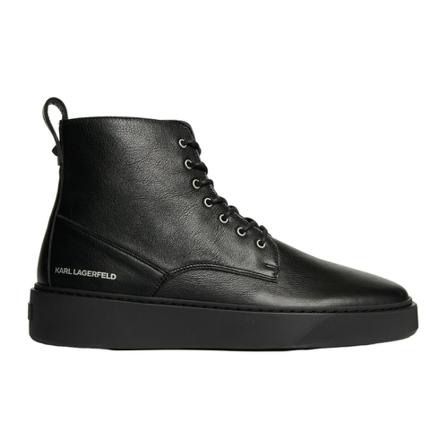 Karl Lagerfeld Flint Mid Lace Støvler Sort, Herre, Størrelse: 41 EU