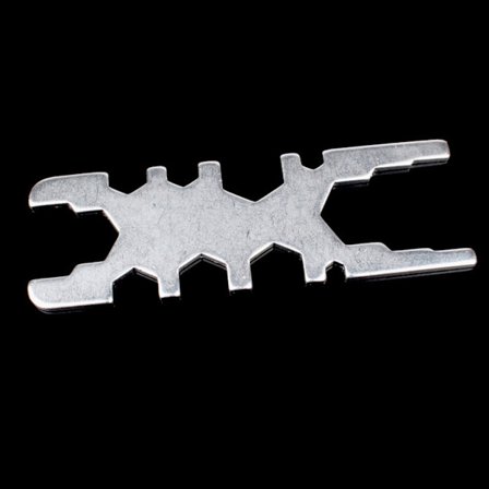 Multifunksjonell skiftenøkkel DIY-utstyrsverktøy for reparasjon av baderomsdusjkran