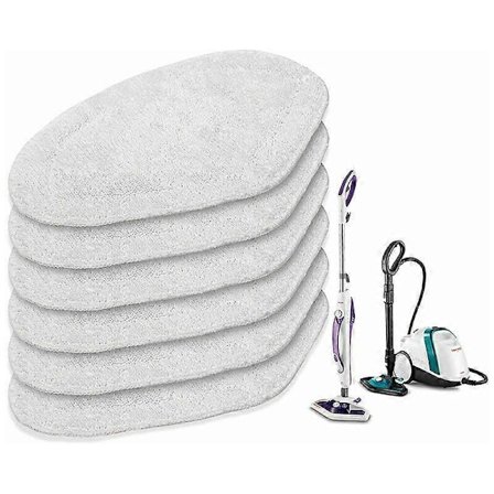 Ersättning för Polti Vaporetto Vaporforce Borste, Äkta produkt för Smart 35Mop, Smart 40Mop - 6 stycken