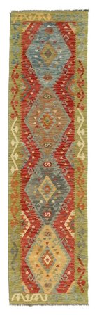 76X295 Tapis Kilim Afghan Old Style D'orient De Couloir (Laine, ) Carpetvista
