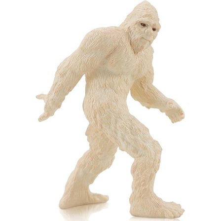 Bigfoot Statue, Solid Resin Sasquatch Skulptur til Indendørs og Udendørs Dekoration, Detaljeret Kryptid Model til Samlere, Have, Skrivebord, a