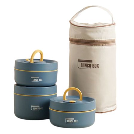 Bärbar isolerad lunchbehållare Set Multi-Layer Combination Picknick Lunch Box
