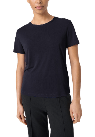 Soaked In Luxury SLColumbine Crew-Neck T-Shirt Överdelar Dam Svart XS
