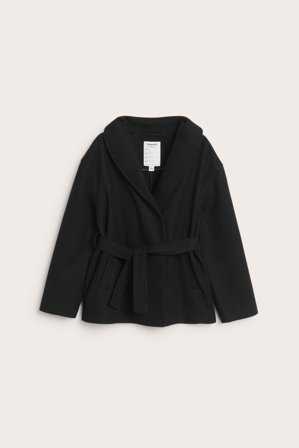 Kappahl | Jacka med knytskärp | Svart
