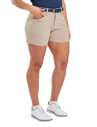 FootJoy Women's Short - Beige - XS