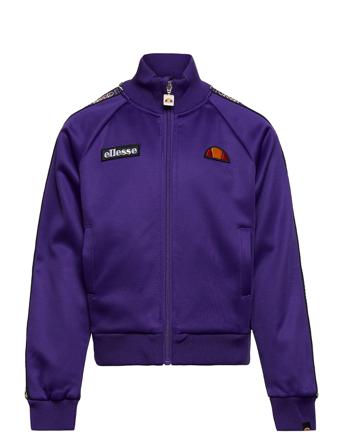 El Forrio Jnr Crop Track Top Sweatshirt Trøje Lilla Ellesse