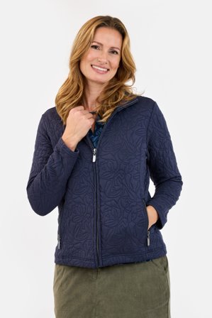 SIGNATURE - Let Jakke - Navy - Quiltet
