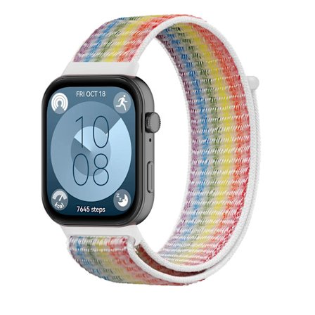 Nylonarmband för Huawei Watch Fit 4 3 Vävda Sport Smartwatch Armband Correa Huawei Watch Fit 4/4 Pro Armband Klockarmband