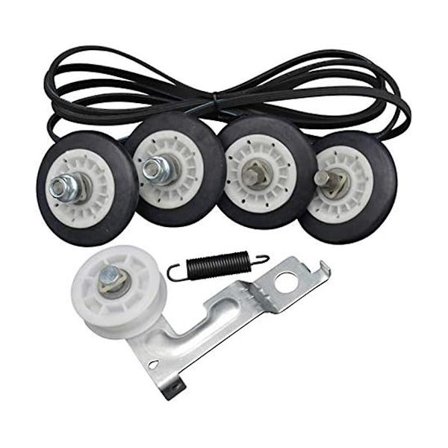 Kompatibel med LG Torktumlare Reparationssats, 4581EL2002C 4561EL3002A Torktumlare Spännrulle 4400EL2001A 4581EL3001A 4581EL3