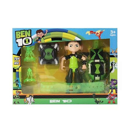 Omnitrix BEN10 Action Figures Ben Tennyson Projeksjonsklokke Deformasjon Lyd Lys Dukke Smartklokke Barnebursdagsgaver