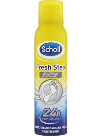 Scholl Fresh Step Fodspray 150 ml, Tøj & Bolig, Såler & Indlæg, Fod- & Skodeo
