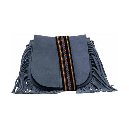 Gianni Chiarini, Helena Round BAG Blauw, Dames, Maat:ONE Size
