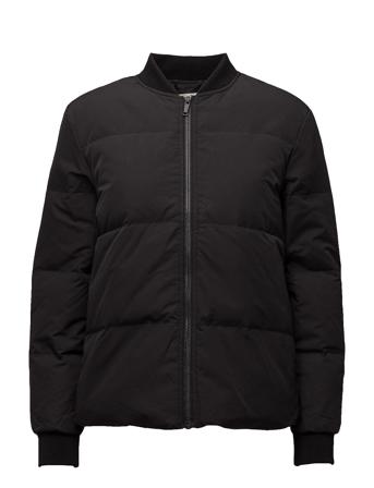 Slfdavy Ls Down Jacket W Black Selected Femme