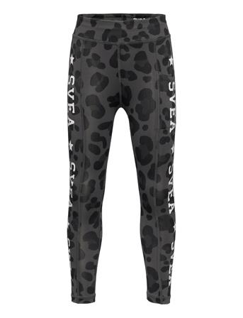 K. Sporty Star Tights Running/training Tights Grå Svea