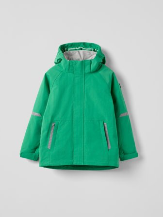 Polarn O. Pyret - Waterproof jacket Stormy - 134 - Childrenswear - green