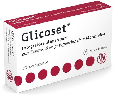 Glicoset 30 Compresse Integratore per la Glicemia Regolare