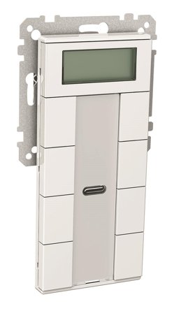 Schneider Electric Exxact KNX Tryckknapp 8 kanaler Vit, Strömbrytare & vägguttag